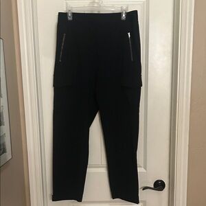 Athleta 14 Black cargo Trousers pants